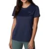 Columbia Hike Short Sleeve Crew Lightweight Shirt - Womens Nocturnal
