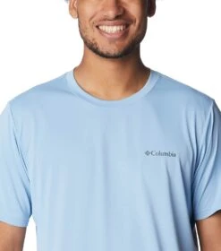 Columbia Hike Crew SS Tee - Mens Jet Stream -Columbia Sale Store 1692200692 1990391 430 4