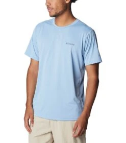 Columbia Hike Crew SS Tee - Mens Jet Stream -Columbia Sale Store 1692200693 1990391 430 5