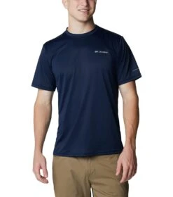 Columbia Hike Crew SS Tee - Mens Collegiate Navy