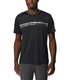 Columbia Hike Graphic SS Tee - Mens Black / Streamlined Graphic