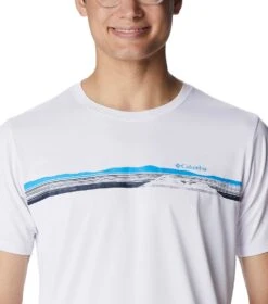 Columbia Hike Graphic SS Tee - Mens White / Streamlined Graphic -Columbia Sale Store 1692200714 2036561 100 4