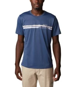 Columbia Hike Graphic SS Tee - Mens Dark Mountain / Streamlined Graphic