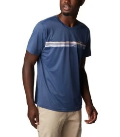 Columbia Hike Graphic SS Tee - Mens Dark Mountain / Streamlined Graphic -Columbia Sale Store 1692200717 2036561 478 5
