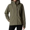 Columbia Hikebound Rain Jacket - Womens Stone Green