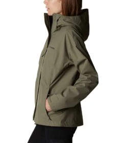 Columbia Hikebound Rain Jacket - Womens Stone Green -Columbia Sale Store 1693072051 1989251 397 3