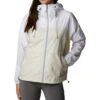 Columbia Alpine Chill Windbreaker - Womens White / Chalk / Cirrus Grey