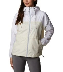 Columbia Alpine Chill Windbreaker - Womens White / Chalk / Cirrus Grey