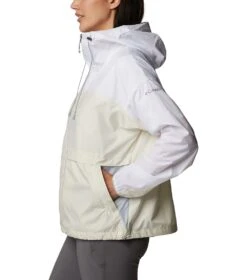 Columbia Alpine Chill Windbreaker - Womens White / Chalk / Cirrus Grey -Columbia Sale Store 1693072075 1993271 100 3