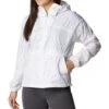 Columbia Alpine Chill Windbreaker - Womens White Campdot Print