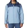 Columbia Glennaker Lake Rain Jacket - Mens Jet Stream / Dark Mountain