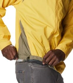 Columbia Glennaker Lake Rain Jacket - Mens Golden Nugget / Stone Green -Columbia Sale Store 1693072106 RM2015 742 7