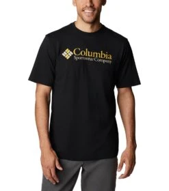 Columbia CSC Basic Logo S/S Tee - Mens Black / CSC Retro Logo Graphic