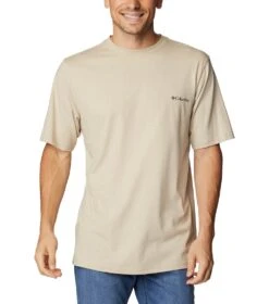 Columbia CSC Basic Logo S/S Tee - Mens Ancient Fossil / LC CSC Branded Graphic