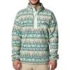 Columbia Helvetia Half Snap Retro Fleece Pullover - Mens Metal Camp Blanket