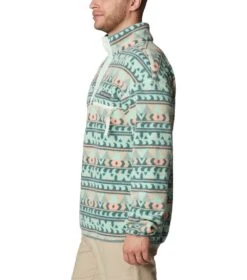 Columbia Helvetia Half Snap Retro Fleece Pullover - Mens Metal Camp Blanket -Columbia Sale Store 1693492097 1889851 347 3