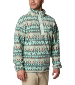 Columbia Helvetia Half Snap Retro Fleece Pullover - Mens Metal Camp Blanket -Columbia Sale Store 1693492098 1889851 347 5