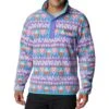 Columbia Helvetia Half Snap Retro Fleece Pullover - Mens Purple Lotus