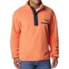 Columbia Helvetia Half Snap Retro Fleece Pullover - Mens Desert Orange