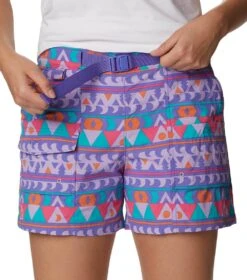 Columbia Summerdry Cargo Shorts - Womens Purple Lotus / Camp Blanket -Columbia Sale Store 1693492109 1933521 546 4