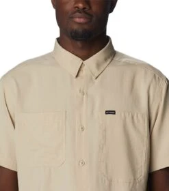 Columbia Silver Ridge Utility Lite Short Sleeve Shirt - Mens Ancient Fossil -Columbia Sale Store 1693492128 2030721 271 4