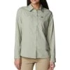 Columbia Silver Ridge Utility Long Sleeve Shirt - Womens Safari