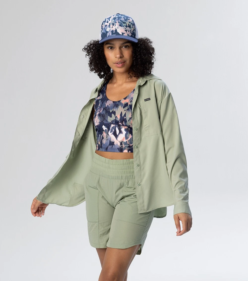 Columbia Silver Ridge Utility Long Sleeve Shirt - Womens Safari 7 Columbia Silver Ridge Utility Long Sleeve Shirt - Womens Safari - Image 7