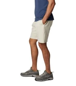 Columbia Logo Fleece Shorts - Mens Chalk -Columbia Sale Store 1694013353 1884601 191 3