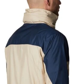 Columbia Point Park Windbreaker Jacket - Mens White / Collegiate Navy -Columbia Sale Store 1694013371 1890072 104 6