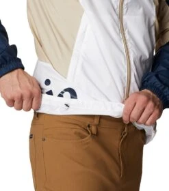 Columbia Point Park Windbreaker Jacket - Mens White / Collegiate Navy -Columbia Sale Store 1694013371 1890072 104 7