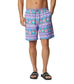 Columbia Summerdry Lightweight Shorts - Mens Purple Lotus