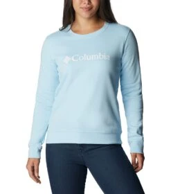Columbia Columbia Trek Graphic Crew Sweatshirt - Womens Spring Blue