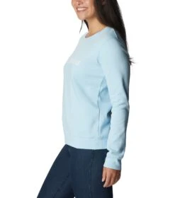 Columbia Columbia Trek Graphic Crew Sweatshirt - Womens Spring Blue -Columbia Sale Store 1694013413 1959861 491 3