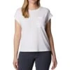 Columbia Boundless Trek Short Sleeve T-Shirt - Womens White
