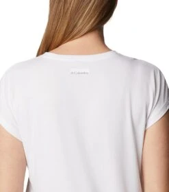 Columbia Boundless Trek Short Sleeve T-Shirt - Womens White -Columbia Sale Store 1694013530 2033481 100 5