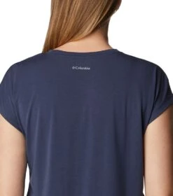 Columbia Boundless Trek Short Sleeve T-Shirt - Womens Nocturnal -Columbia Sale Store 1694013533 2033481 466 5