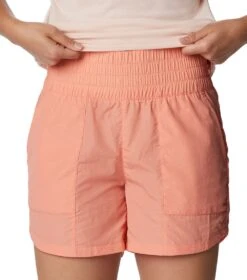 Columbia Boundless Trek Shorts - Womens Summer Peach -Columbia Sale Store 1694013542 2033501 828 4