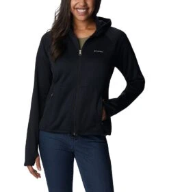 Columbia Boundless Trek Grid Fleece Jacket - Womens Black Heather