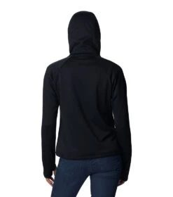 Columbia Boundless Trek Grid Fleece Jacket - Womens Black Heather -Columbia Sale Store 1694013564 2033651 010 2