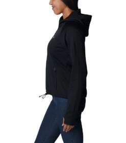 Columbia Boundless Trek Grid Fleece Jacket - Womens Black Heather -Columbia Sale Store 1694013565 2033651 010 3