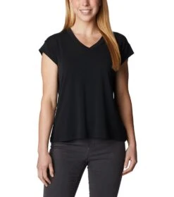 Columbia Boundless Beauty Short Sleeve T-Shirt - Womens Black
