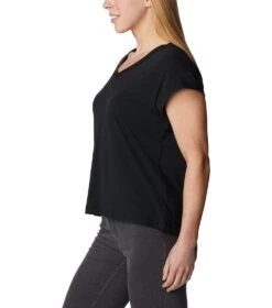 Columbia Boundless Beauty Short Sleeve T-Shirt - Womens Black -Columbia Sale Store 1694013576 2034331 010 3