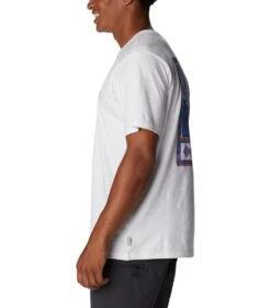 Columbia Explorers Canyon Back T-Shirt - Mens White Bordered -Columbia Sale Store 1694013589 2036451 100 3