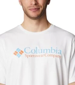 Columbia Deschutes Valley Graphic T-Shirt - Mens White Retro -Columbia Sale Store 1694013593 2036461 100 4