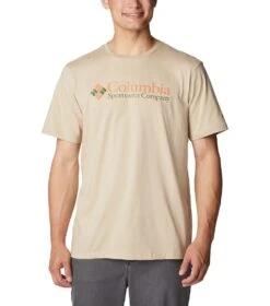 Columbia Deschutes Valley Graphic T-Shirt - Mens Ancient Fossil