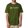 Columbia Deschutes Valley Graphic T-Shirt - Mens Pesto