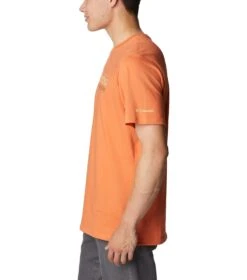 Columbia Deschutes Valley Graphic T-Shirt - Mens Desert Orange -Columbia Sale Store 1694013605 2036461 849 3