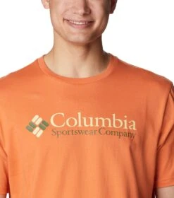 Columbia Deschutes Valley Graphic T-Shirt - Mens Desert Orange -Columbia Sale Store 1694013606 2036461 849 4