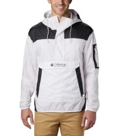 Columbia Challenger Windbreaker - Mens White / Black