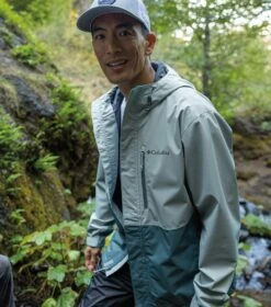 Columbia Hikebound Rain Jacket - Mens Niagara / Metal 16 Columbia Hikebound Rain Jacket - Mens Niagara / Metal -Columbia Sale Store 1694683133 1988621 350 8